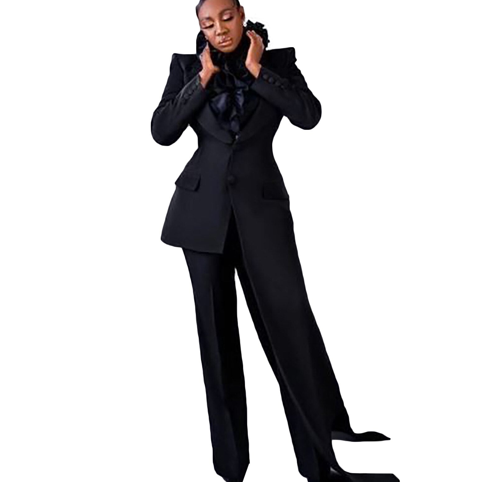 Designer Candy Color Mother Of The Bride Pant Suits Formal Office Suit Lady Blazer Wear Prom Party Business Outfits