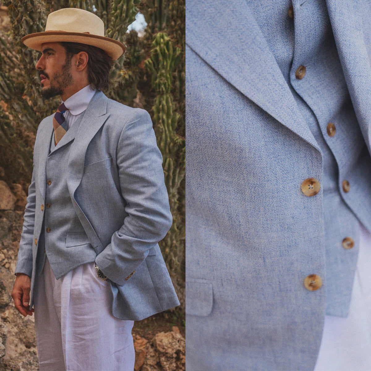 Costumes de mariage pour hommes, revers en pointe, tenue de marié, coupe slim, smoking d'affaires, 3 pièces, veste, pantalon, gilet, sur mesure