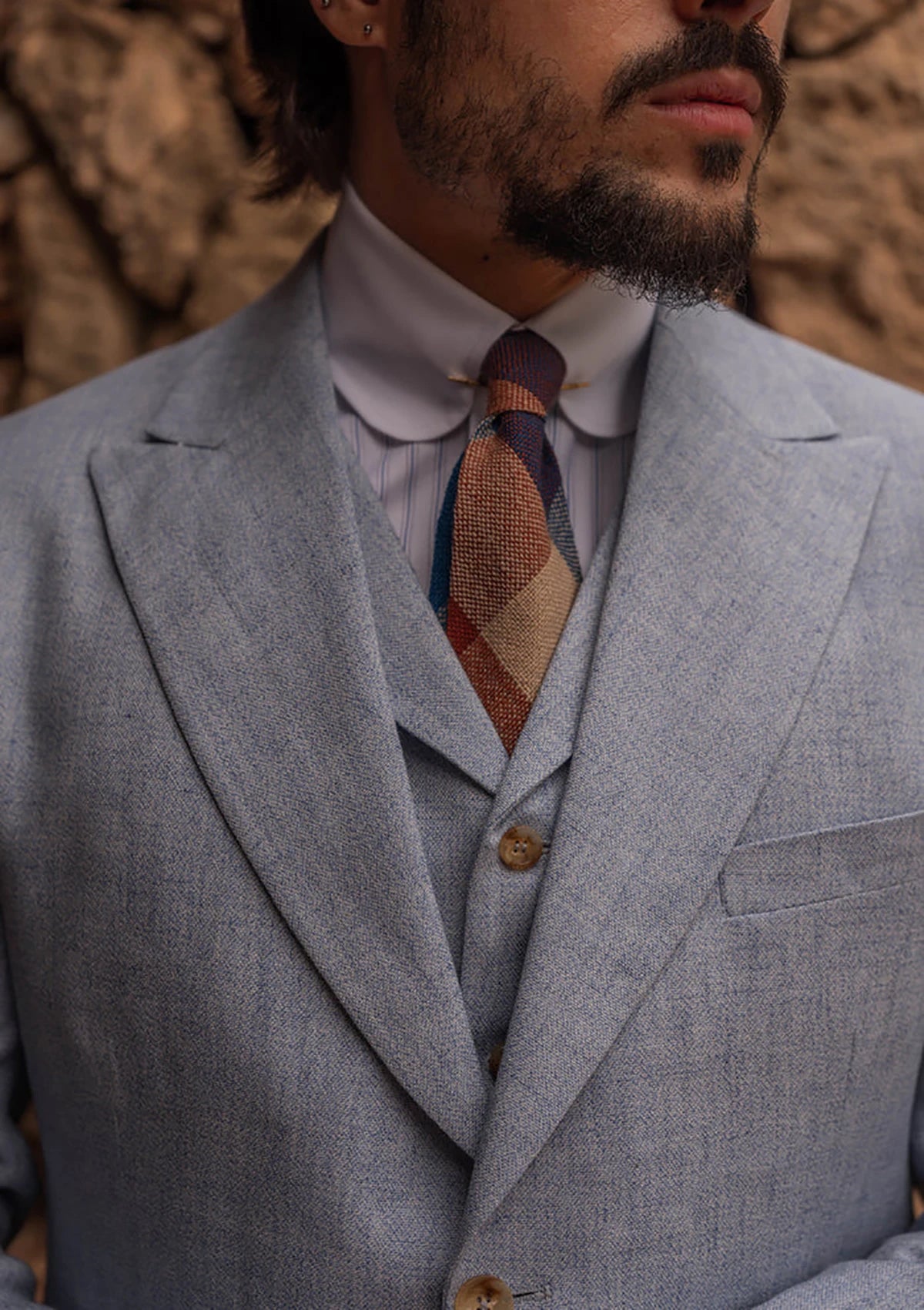 Costumes de mariage pour hommes, revers en pointe, tenue de marié, coupe slim, smoking d'affaires, 3 pièces, veste, pantalon, gilet, sur mesure