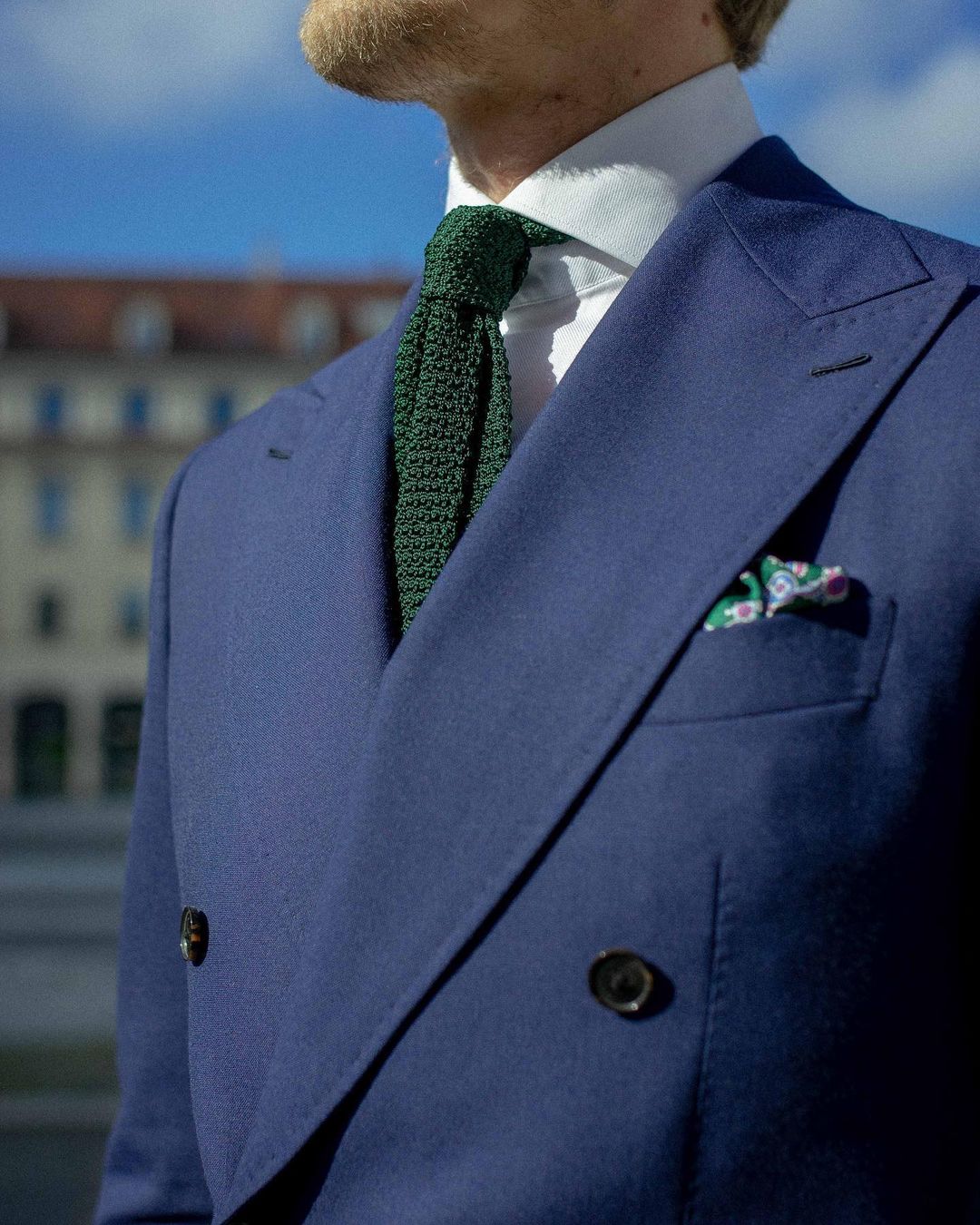 Costume croisé pour homme, bleu marine, blazer, smoking, bal de promo, soirée, tenue de soirée (veste + pantalon) 