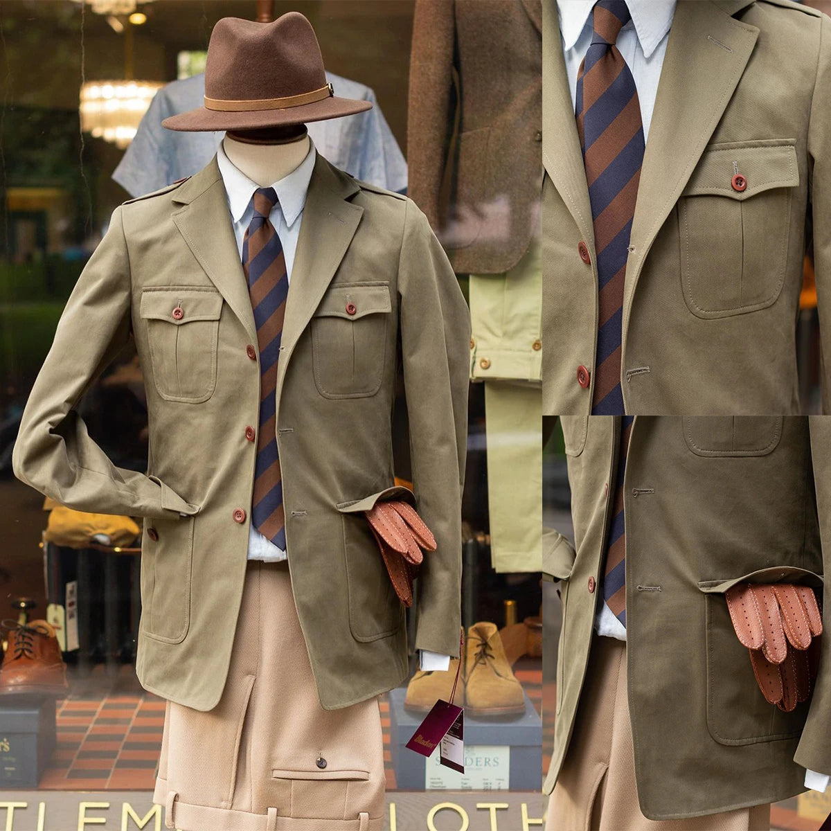 Costumes de mariage pour hommes automne-hiver, revers crantés, ensembles de vêtements de marié, smoking coupe slim avec poches, 2 pièces veste et pantalon sur mesure
