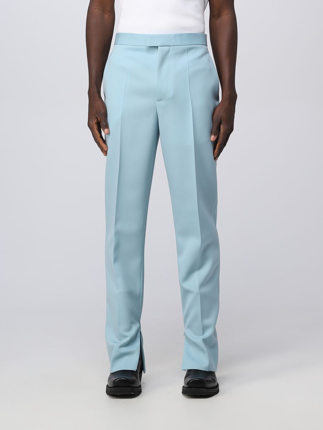 Traje azul para hombre, 2 piezas, blazer, pantalón, un botón, solapa de pico, satén, para negocios, formal, trabajo, boda, novio, disfraz para hombre