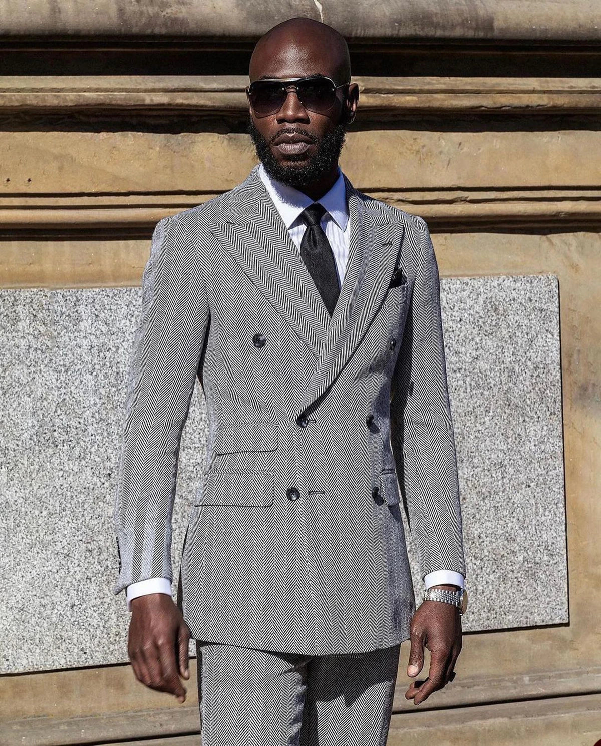 Costumes de mariage à chevrons pour hommes, coupe slim, revers en pointe, smoking d'affaires, sur mesure, 2 pièces, veste et pantalon