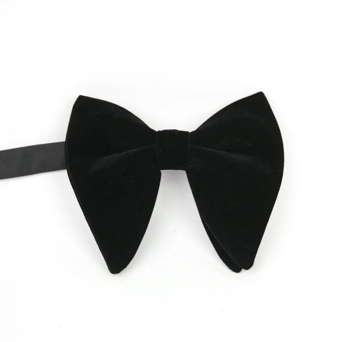 Velvet Big Bowties Flannelette Large Size Bow Ties for Men Formal Dress Handkerchief Wedding Party Tuxedo Groom Bow Knot
