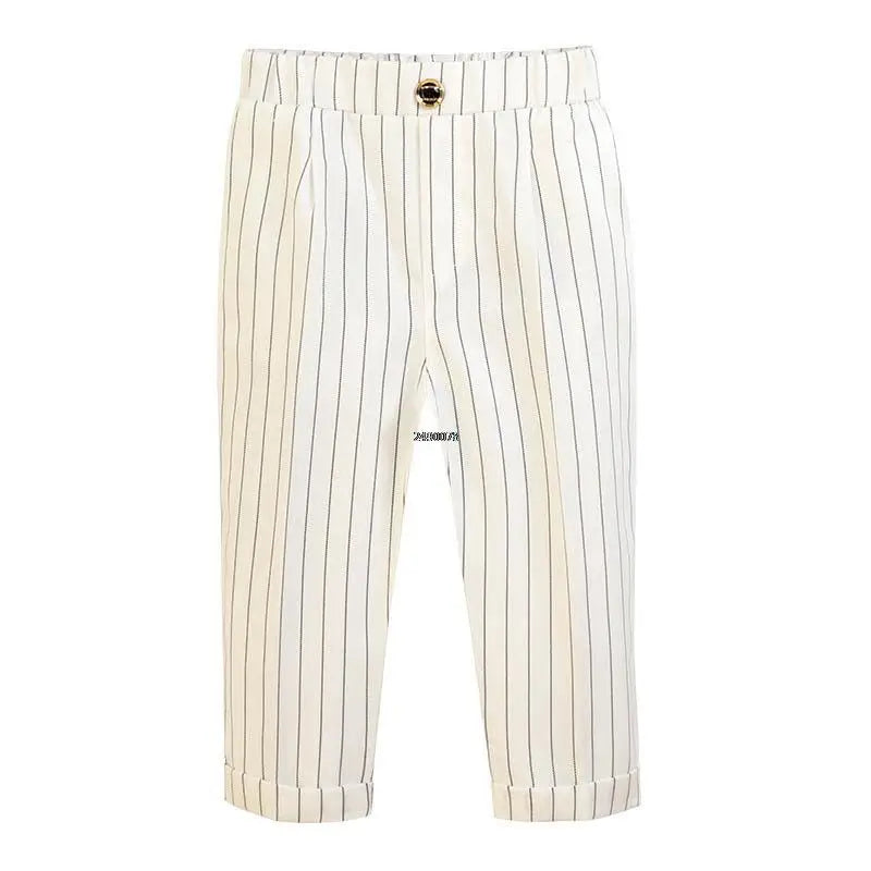 Pantalones formales para niños de la escuela, pantalones de fotografía para cumpleaños, bodas, pantalones clásicos de moda para niños grandes, disfraz 