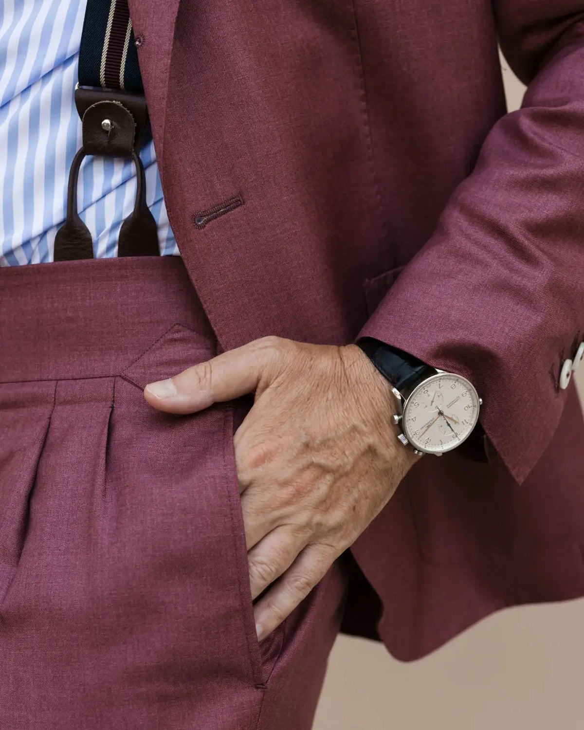 Traje de hombre color fucsia, a medida, con blazer rojo y pantalón, esmoquin ajustado, para padrinos de boda, con solapa de pico, 2 piezas (chaqueta, pantalón y corbata)