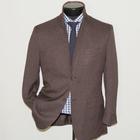 Gentleman Business Men's Suit New Small Lattice Suede Collar Tailor-Made Groom One Coat Formal Occasions Singer Party Customized