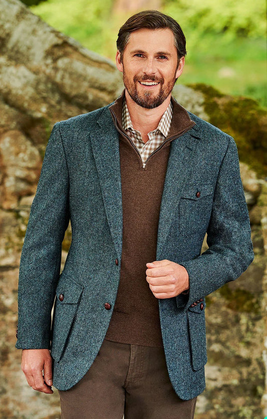Gorgeous Men Suits One-Pieces Woolen Cloth Tuxedos Custom Made Cotton Handsome Formal Blazer Business