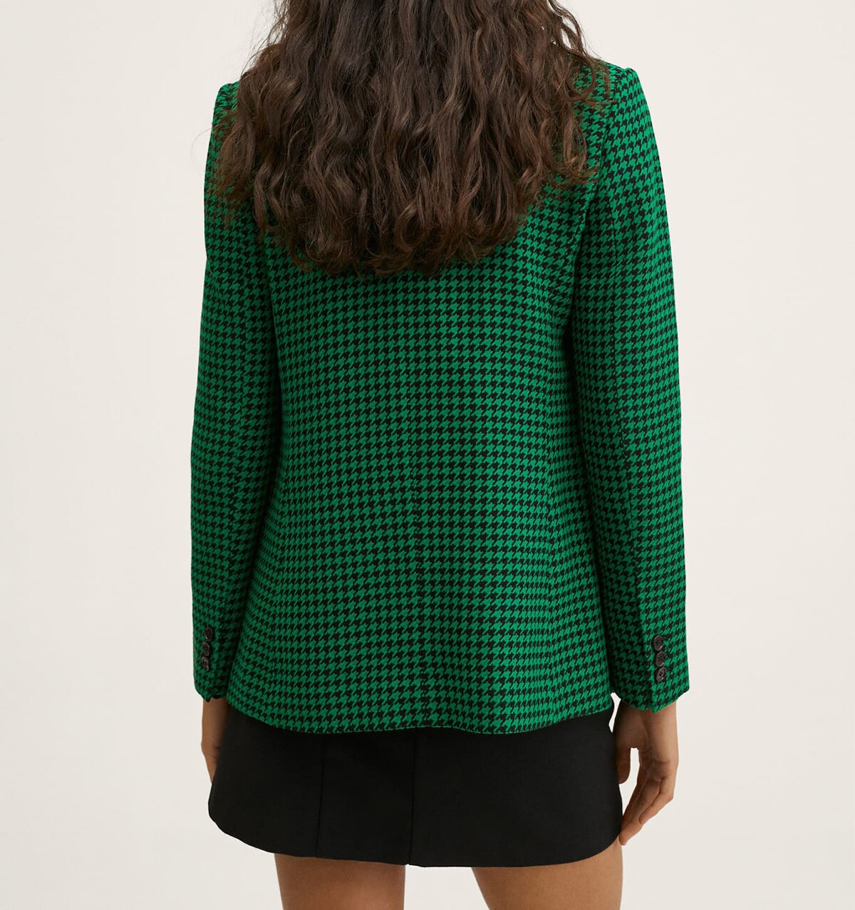 Traje de cuadros verdes, chaqueta holgada informal, esmoquin para boda, graduación, noche, una chaqueta 