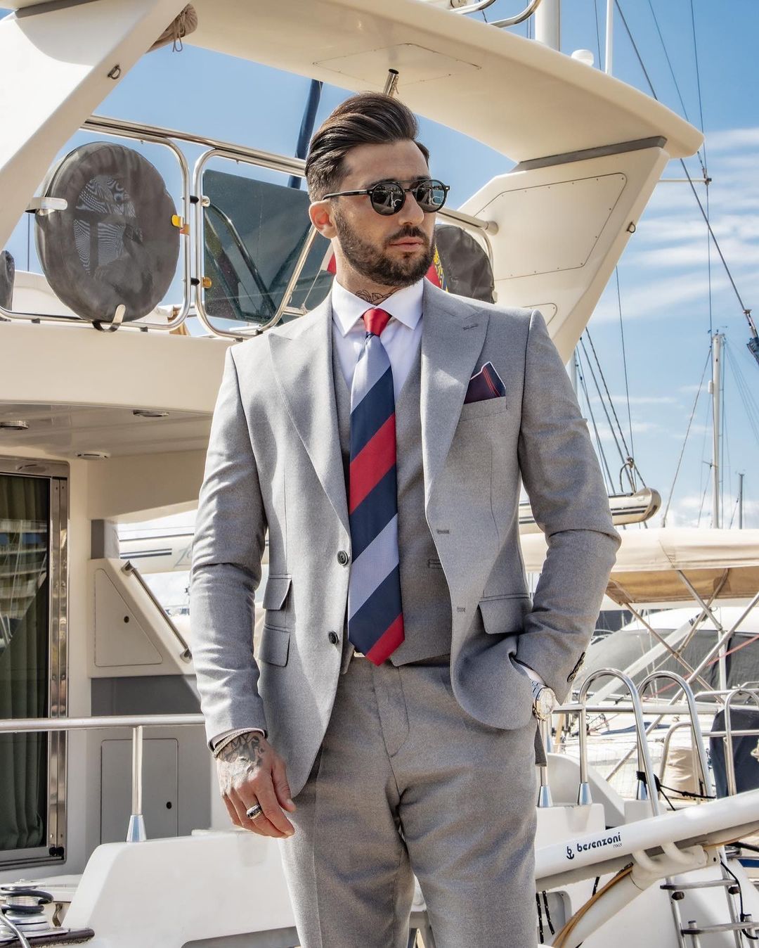 Traje gris de negocios para hombre, esmoquin de boda, de un solo pecho, de dos piezas, chaqueta y pantalón, trajes de novio para padrinos de boda.