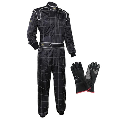 Auto Flame Retardant Suit Gloves F1 Car Racing Karting Venue Clothes Drift Coveralls ATV UTV Motorcycle Racer Kart Suit