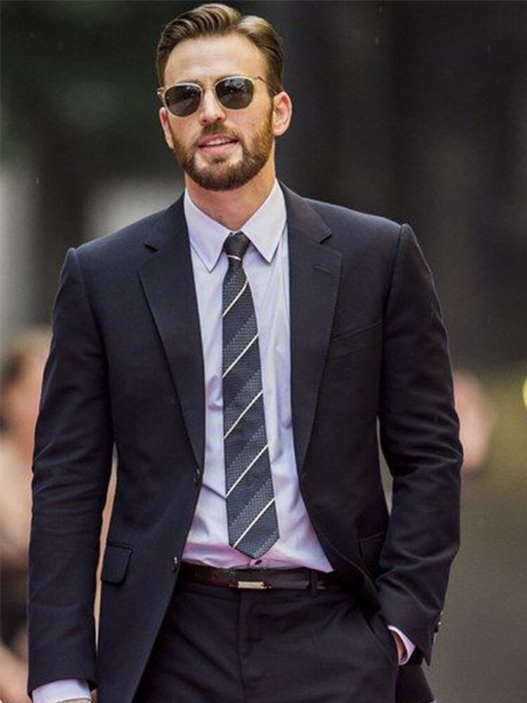 Black 2 Piece Slim Fit Men Formal Suit Tailor Made Groom Wedding Tuxedo 2 Piece Prom Wedding Business Men Suit Set