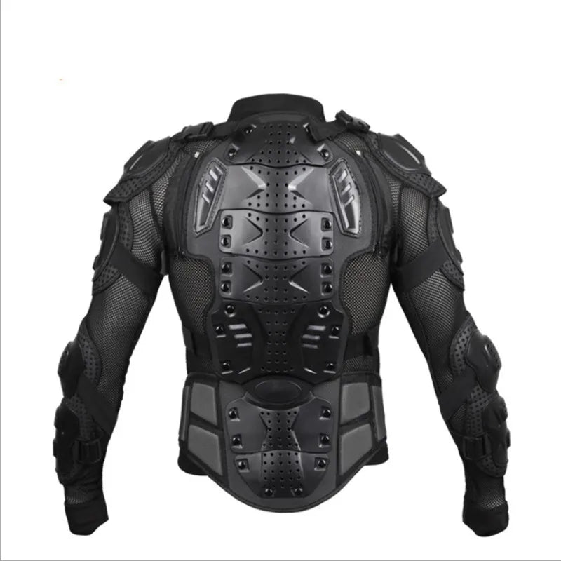 Motorcycle Jacket Racing Armor Protector Men Cycling ATV Motocross Body Protection Jacket Clothing Protective Gear Black / Red