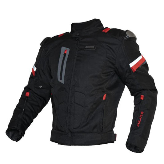 Motorcycle Racing Jacket Four Seasons Windproof Warm  Protective Gear Armor Aluminum Alloy Shoulder Protector