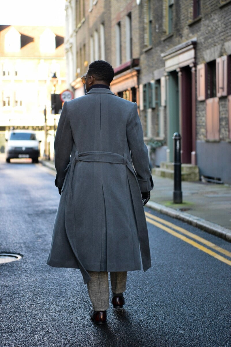 Modern Men Suits One-Piece Suit Vintage Business Jacket Custom made Belt Herringbone Wedding Tuxedos New in winter