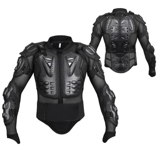 Motorcycle Jacket Racing Armor Protector Men Cycling ATV Motocross Body Protection Jacket Clothing Protective Gear Black / Red