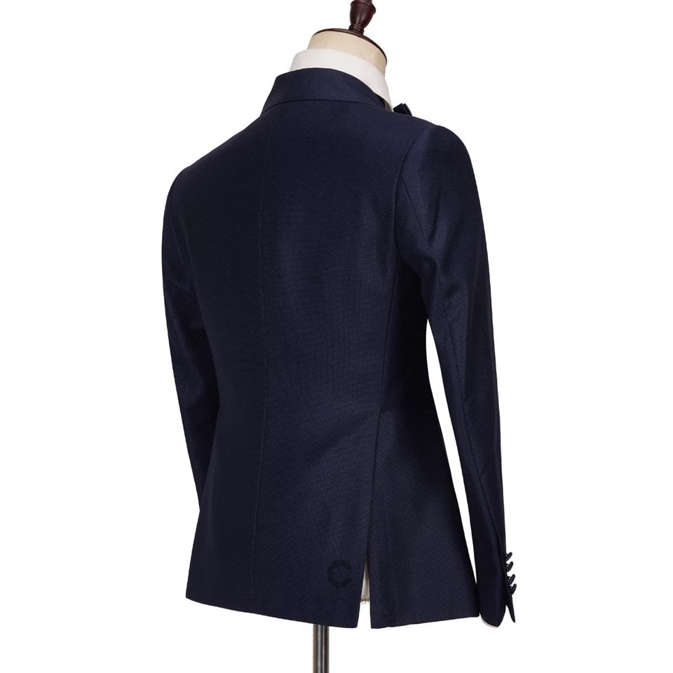 Costume homme Slim Fit Mariage Marié Smoking Soirée Chanteur 2 Pièces Blazer Pantalon Costume Formel