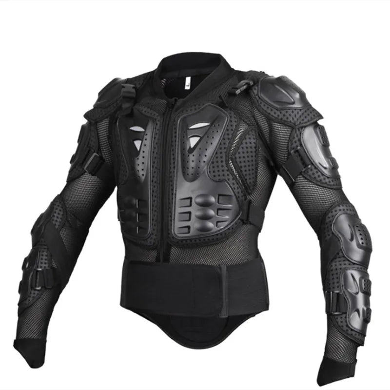 Motorcycle Jacket Racing Armor Protector Men Cycling ATV Motocross Body Protection Jacket Clothing Protective Gear Black / Red