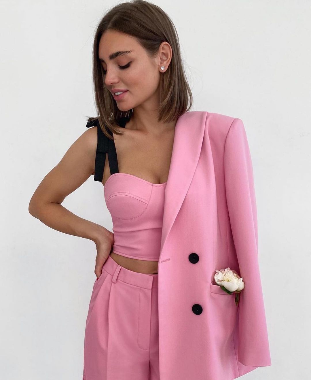Trajes de oficina color caramelo para mujer, 2 piezas, traje formal de trabajo para mujer, para fiesta de noche, graduación, blazer, esmoquin (chaqueta + pantalón) 