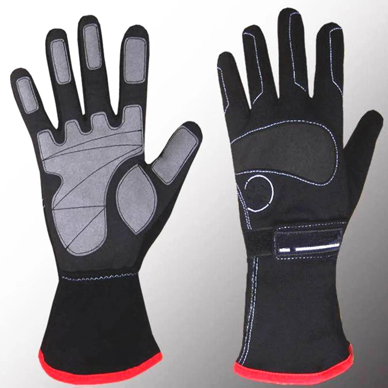 Auto Flame Retardant Suit Gloves F1 Car Racing Karting Venue Clothes Drift Coveralls ATV UTV Motorcycle Racer Kart Suit