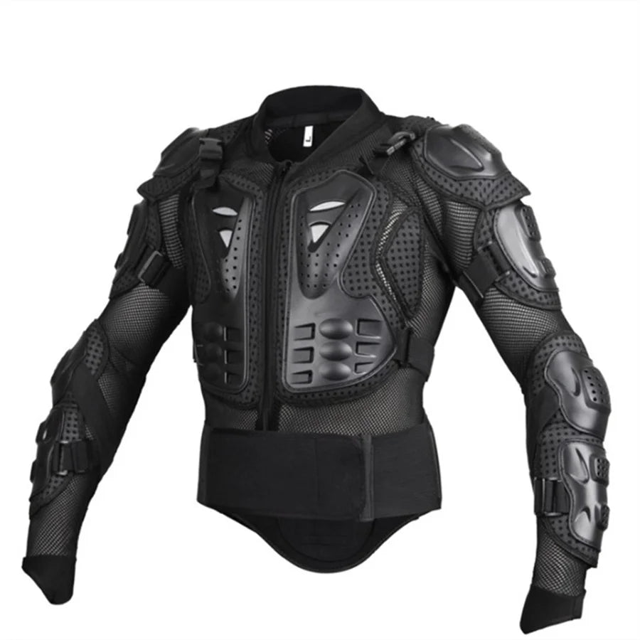 Motorcycle Jacket Racing Armor Protector Men Cycling ATV Motocross Body Protection Jacket Clothing Protective Gear Black / Red