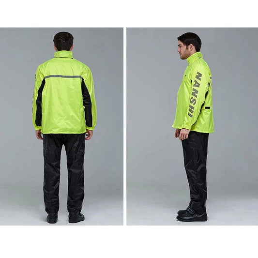 Raincoat Suit Adult Impermeable Motorcycle Riding Waterproof Ultrathin Outdoor Hiking Fishing Rainproof Protect Gear