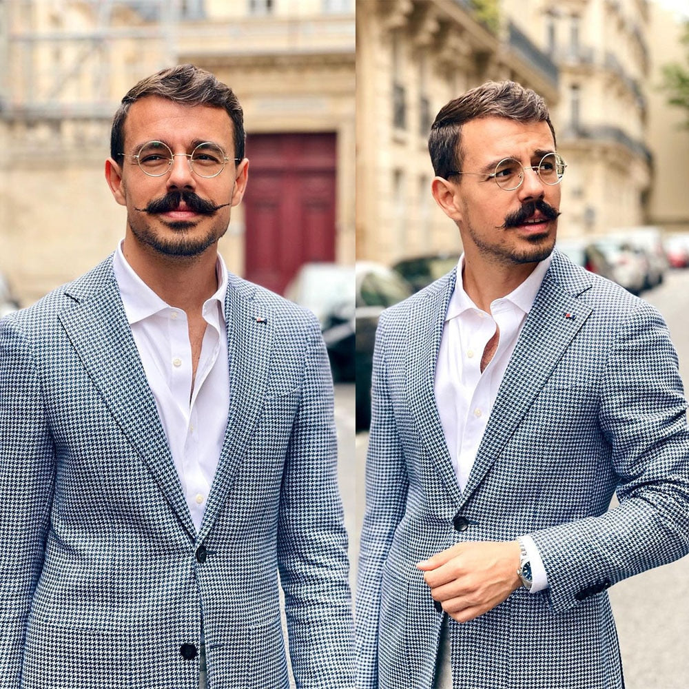 Costume homme une pièce slim sur mesure simple boutonnage blazer hommes manteau mode mariage marié travail vêtements décontracté sur mesure 