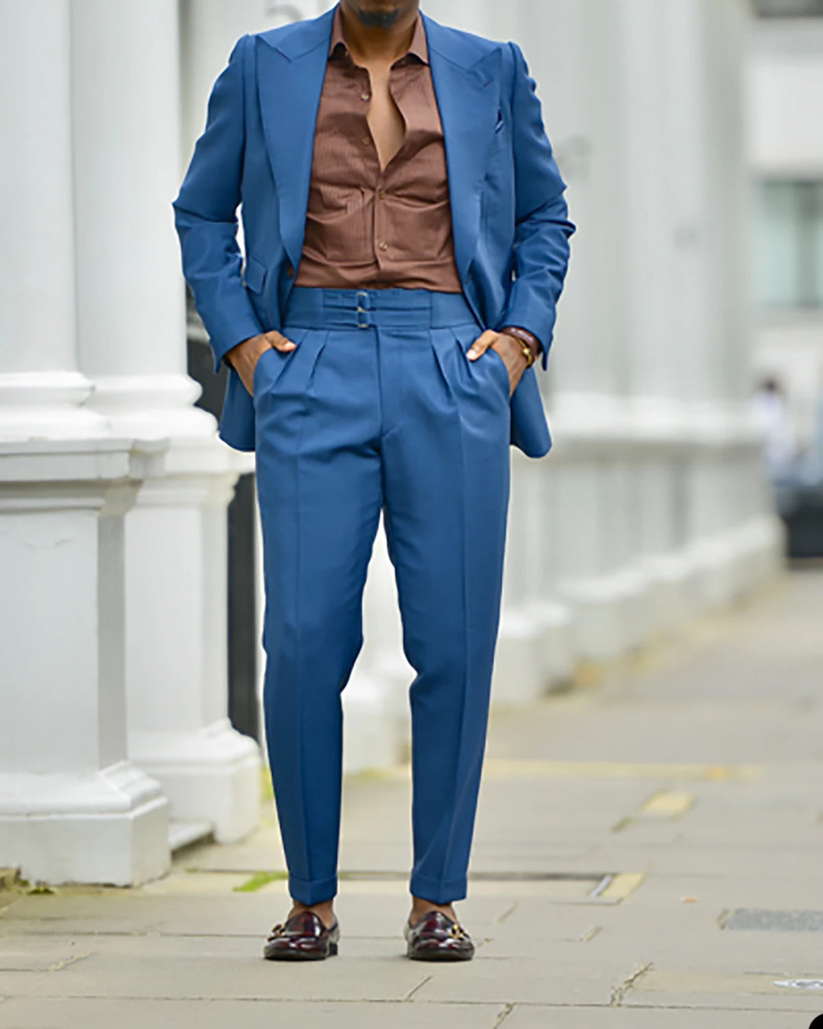 Ensemble 2 pièces veste et pantalon pour homme, tenue de marié tendance, décontractée, pour mariage, affaires, smoking, blazer, pantalon, sur mesure
