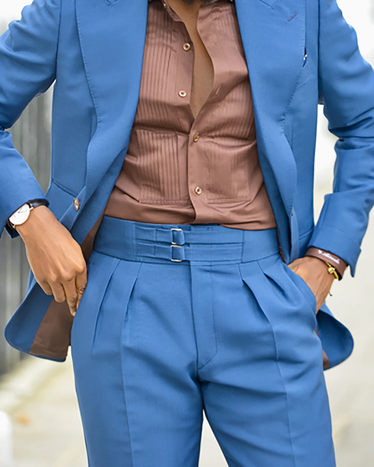 Ensemble 2 pièces veste et pantalon pour homme, tenue de marié tendance, décontractée, pour mariage, affaires, smoking, blazer, pantalon, sur mesure