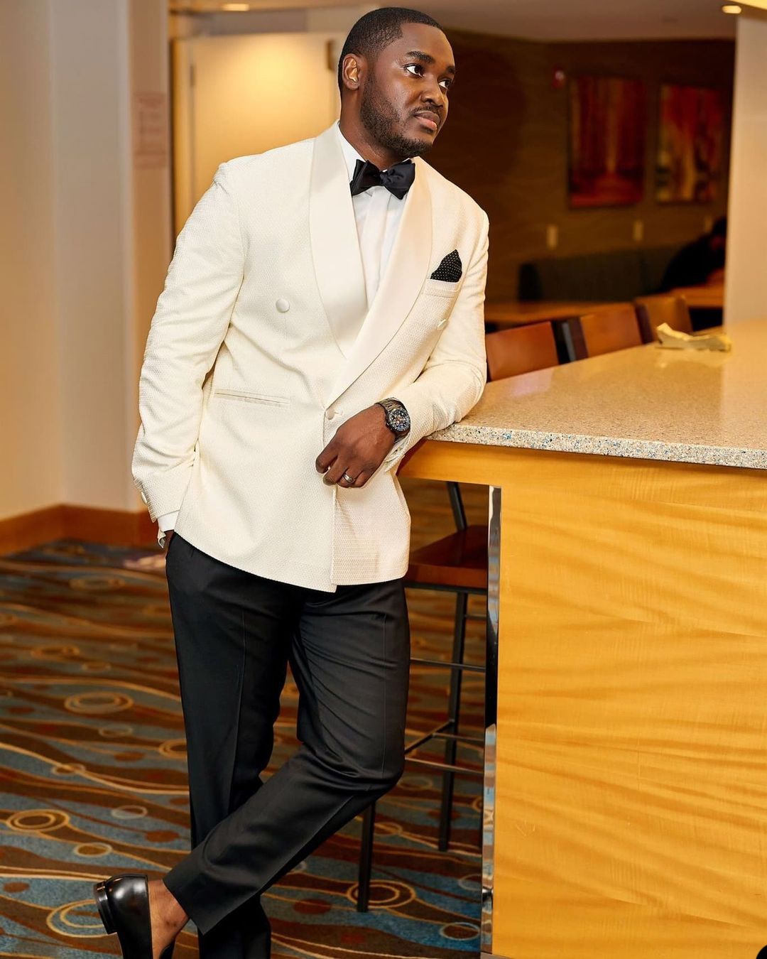 White Gentleman Men Suits With One Pieces Jacket Business Printing Slim Designer Wedding Formal Occasion Tuxedos