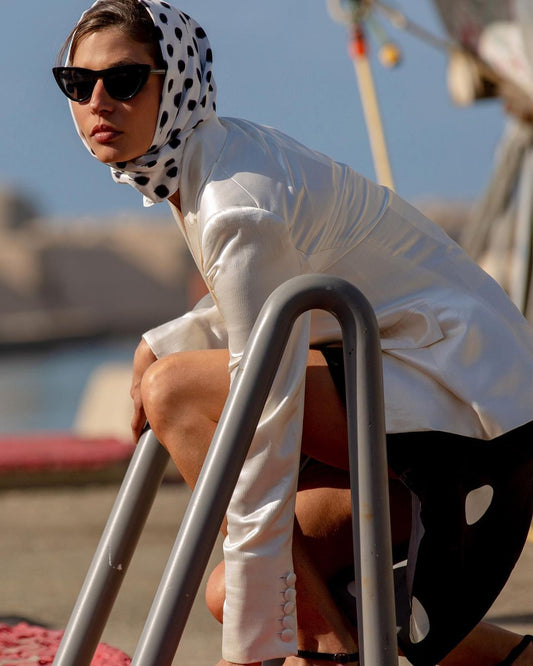 Smoking de loisirs en soie pour femme, tenue de soirée, de mariage, pour mère de la mariée 