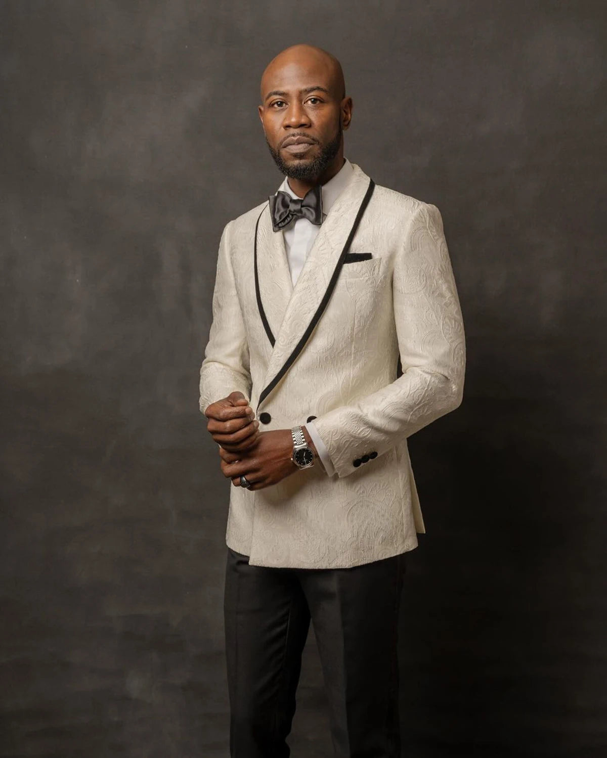 Costumes de mariage de luxe pour hommes, tenue de marié, coupe ajustée, revers châle, smoking, bureau, sur mesure, 2 pièces, veste et pantalon