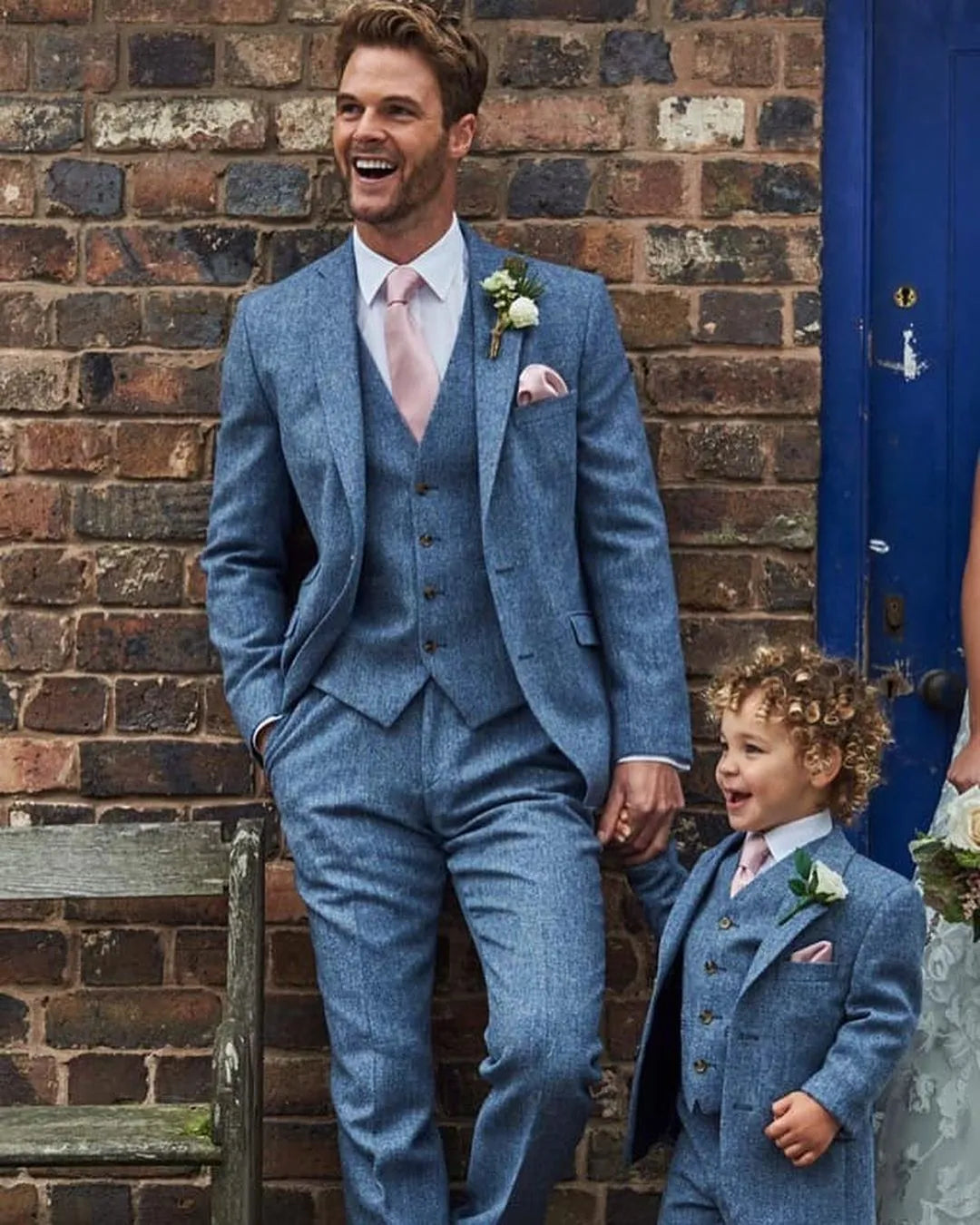 Men'S Suit Wedding Dress Homme Business Social Formal Clothing Autumn Winter Blazer Sets 2 Pieces Groom Groomsman Dress