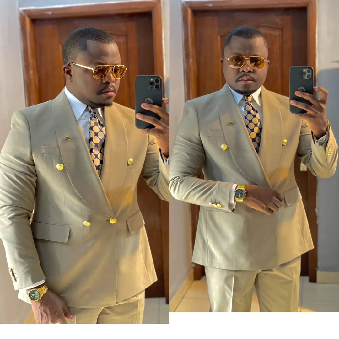 Men Suits For Wedding Groom Blazer Jackets Vest Pants 3 Piece Luxury Formal Classic