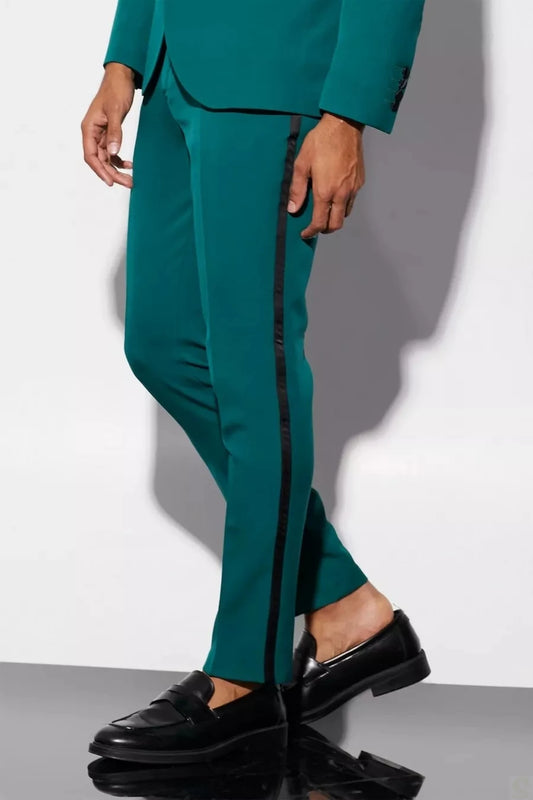 Costumes de mariage pour hommes, marié formel vert pour garçons d'honneur, smokings sur mesure, tenues d'affaires, fête 2 pièces