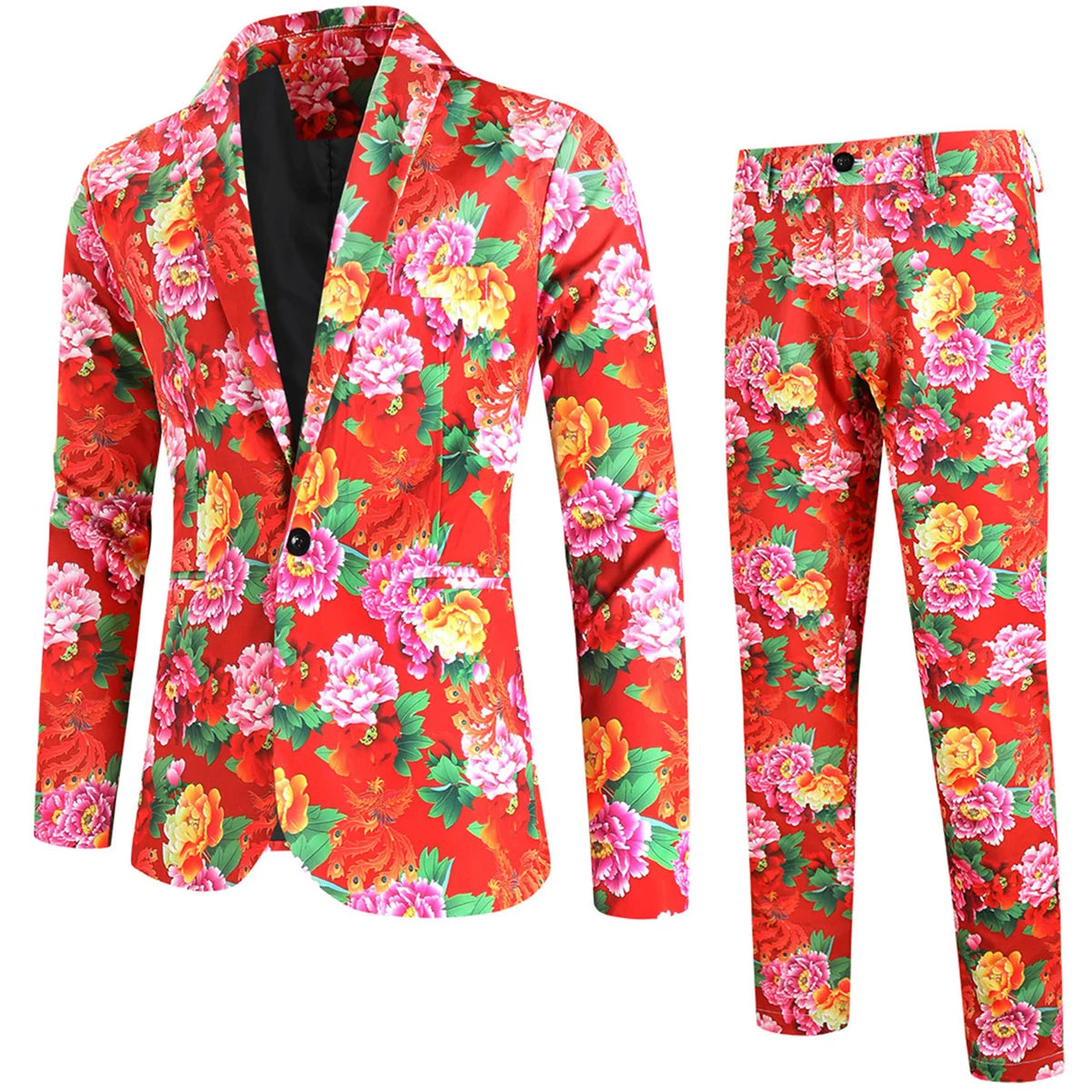 Costume d'affaires pour homme : veste de costume tendance et pantalon d'affaires formel