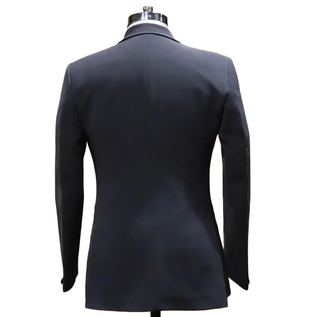 Costume homme 2 pièces blazer gilet un bouton en satin revers paillettes affaires coupe ajustée formel travail mariage marié costume homme 