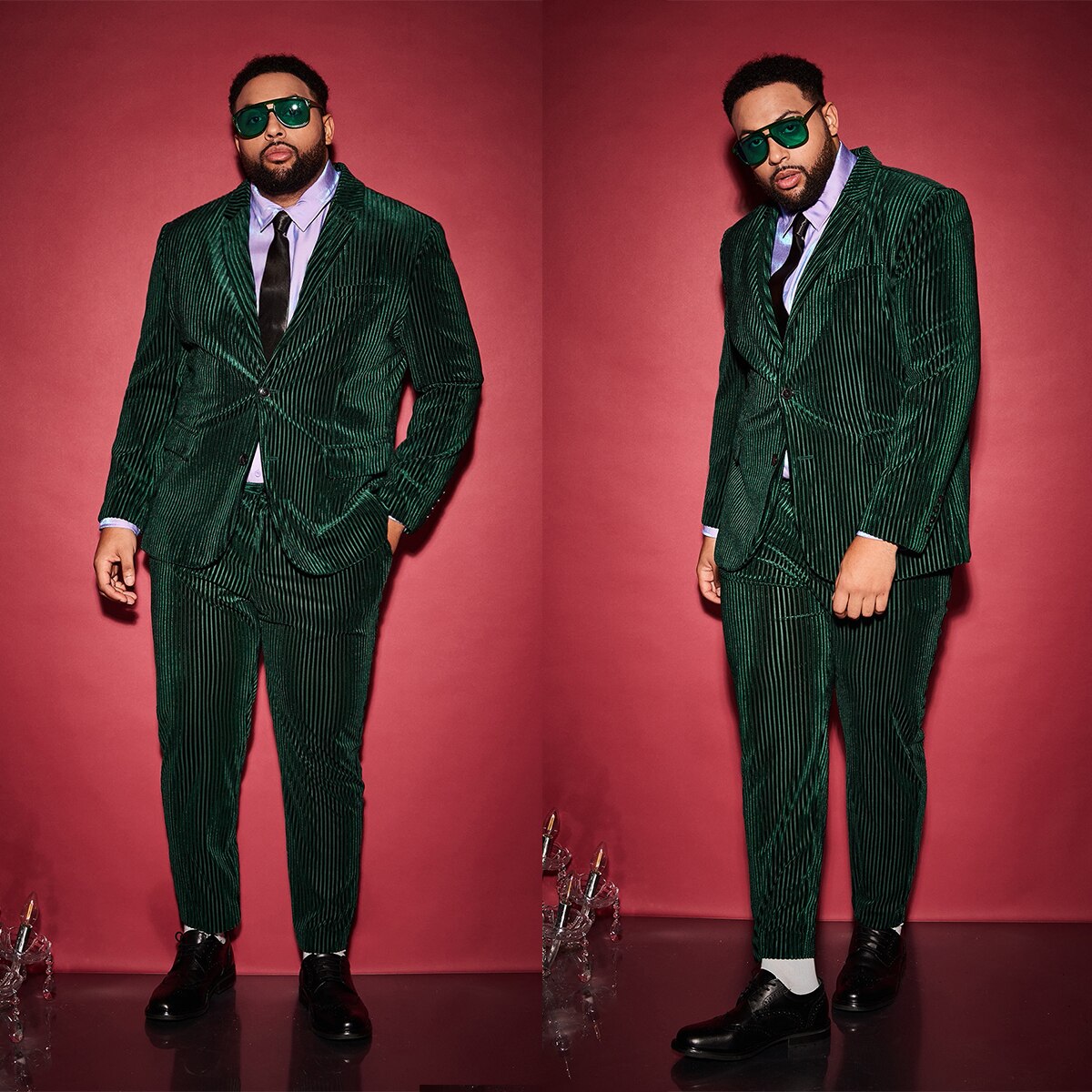 Costume homme 2 pièces en velours côtelé, blazer, pantalon, un bouton, coupe slim, veste de smoking, affaires, moderne, mariage, marié, sur mesure 