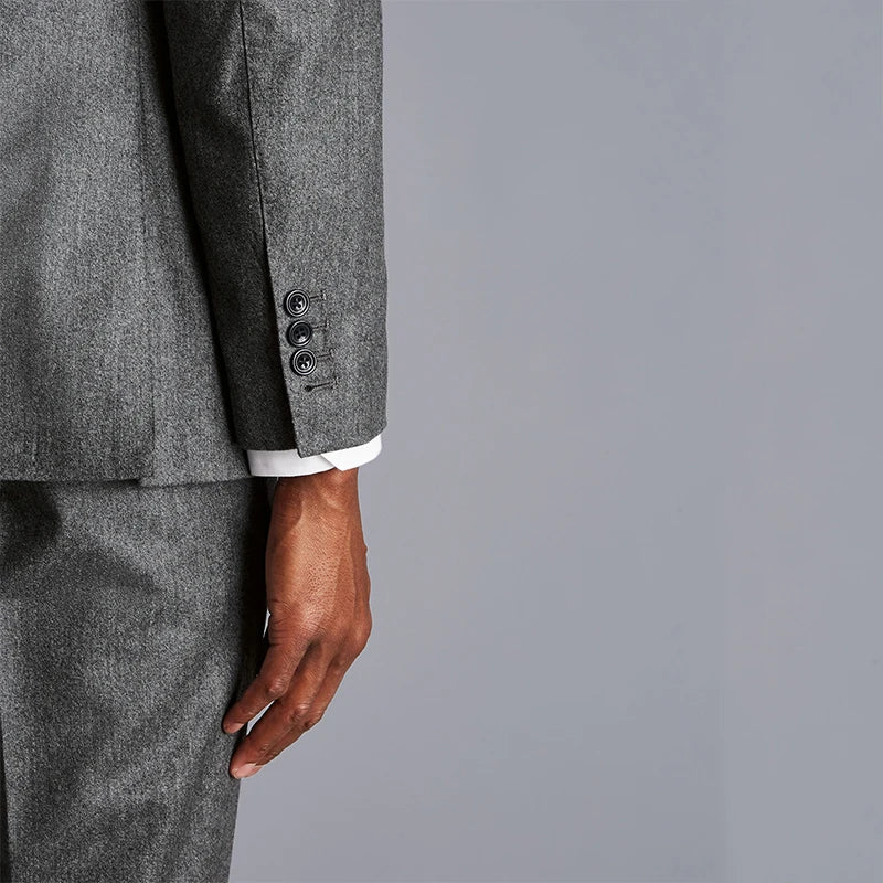 Men's Two Buttons Notch Lapel Suit for Party Prom Business Casual, Two Pieces Jacket&Pants Tuxedo
