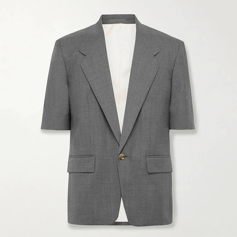 Men's Two Pieces Jacket&Pants Tuxedo One Button Notch Lapel Suit for Formal Party Prom Business