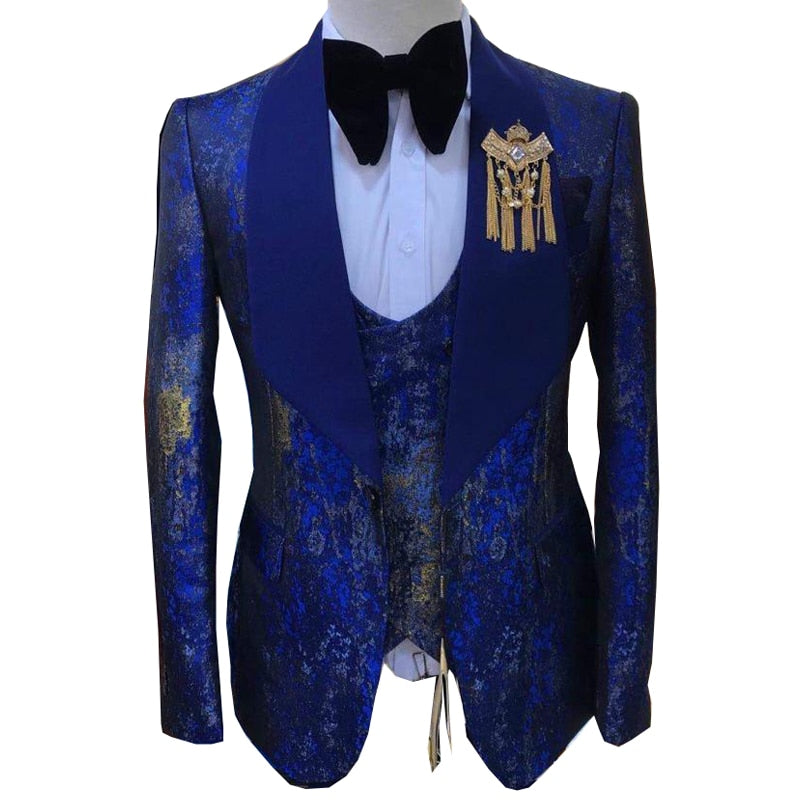 Costumes pour hommes Boutique Groom Casual Slim fit Robe de soirée de mariage Robe de bal Smoking 