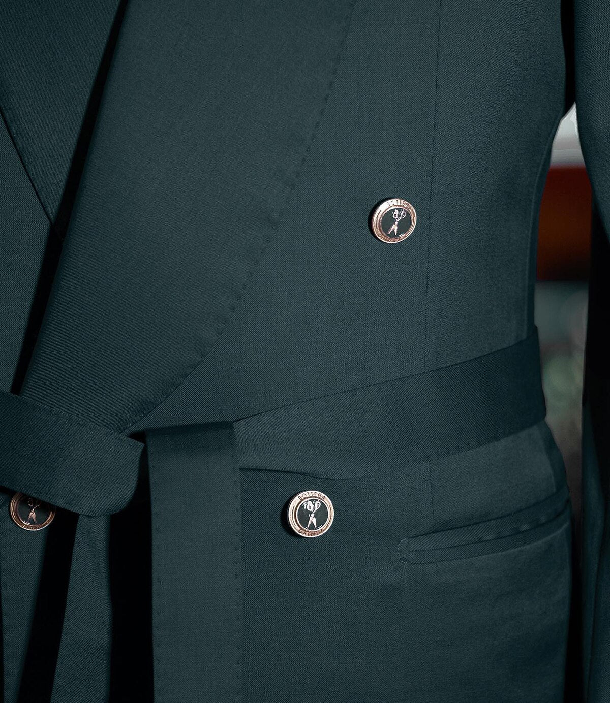 Modern Men's Suit 2 Pieces Blazer Pants One Button Sheer Lapel With Belt Business Slim Fit Formal Wedding Groom Costume Homme