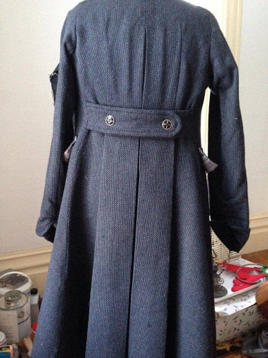Nouveau manteau long en tweed pour homme, costume à revers en pointe, croisé, sur mesure, hiver, chaud, formel, affaires, mariage, décontracté, bal