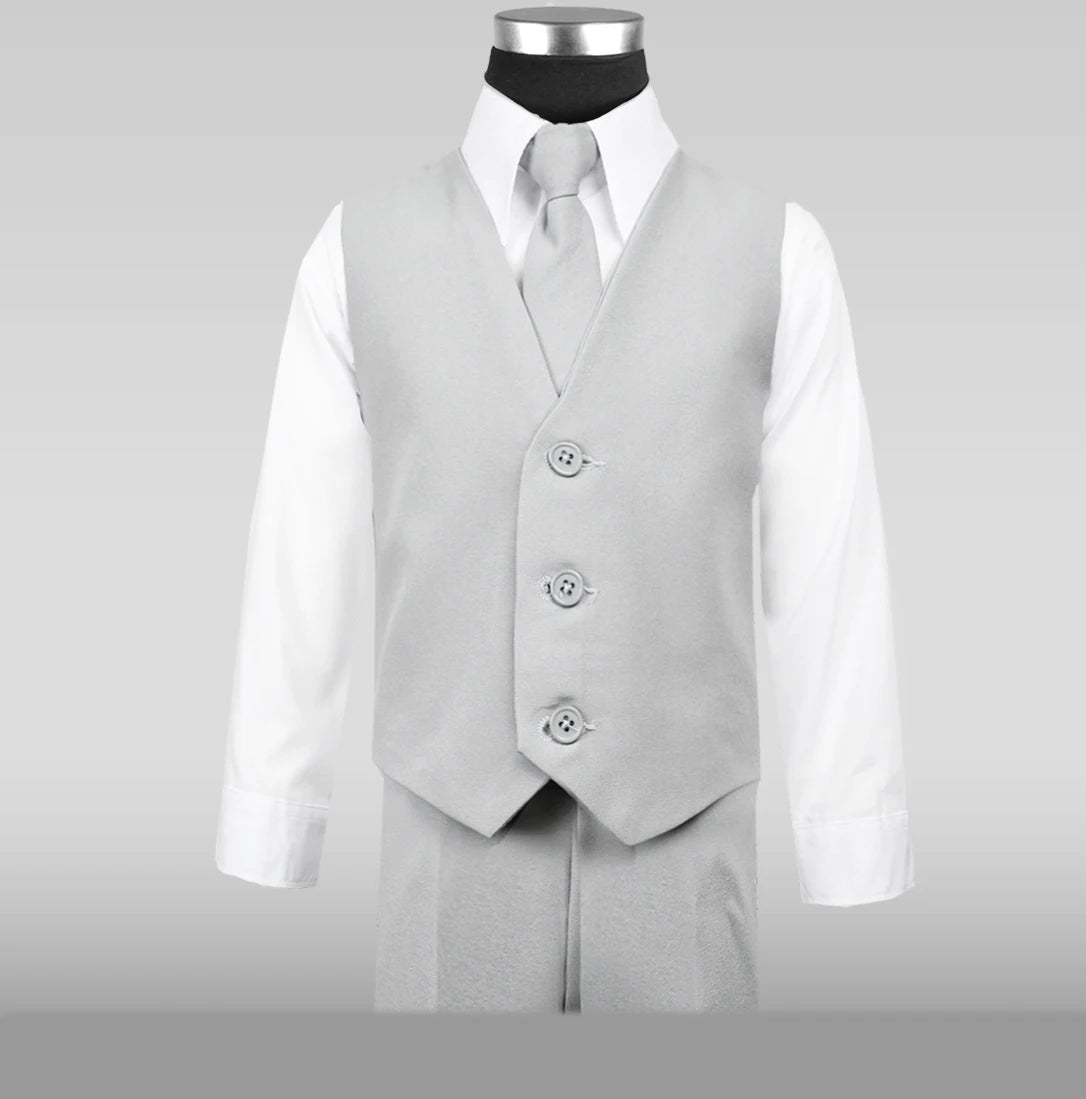 Trajes formales para niño, esmoquin para cena, niño pequeño, padrino de boda, traje de graduación, ropa formal, 3 piezas 