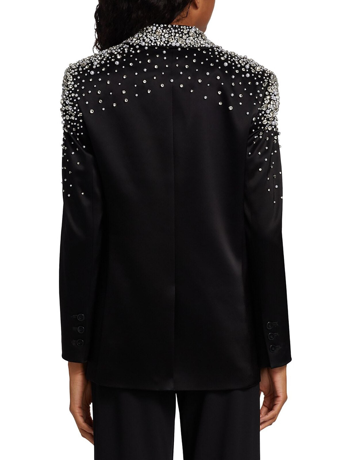 Women Pants Suits Crystal Beading Mother of the Bride Suit Evening Party Blazer 2 Pieces