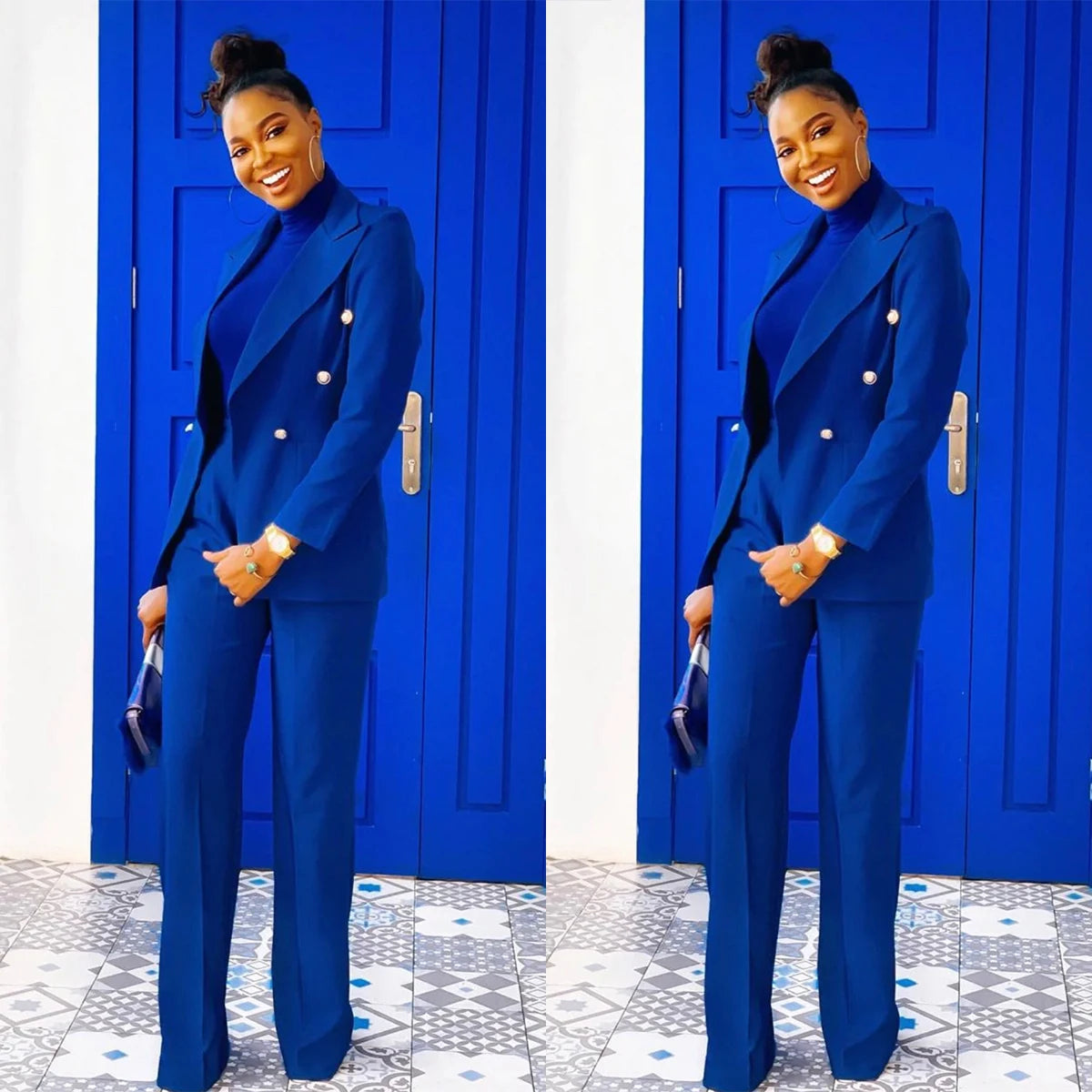 Office Lady Women Suits Dresses Peaked Lapel Blazer Slim Fit Jacket Custom Made Power Blazer 2 Pieces