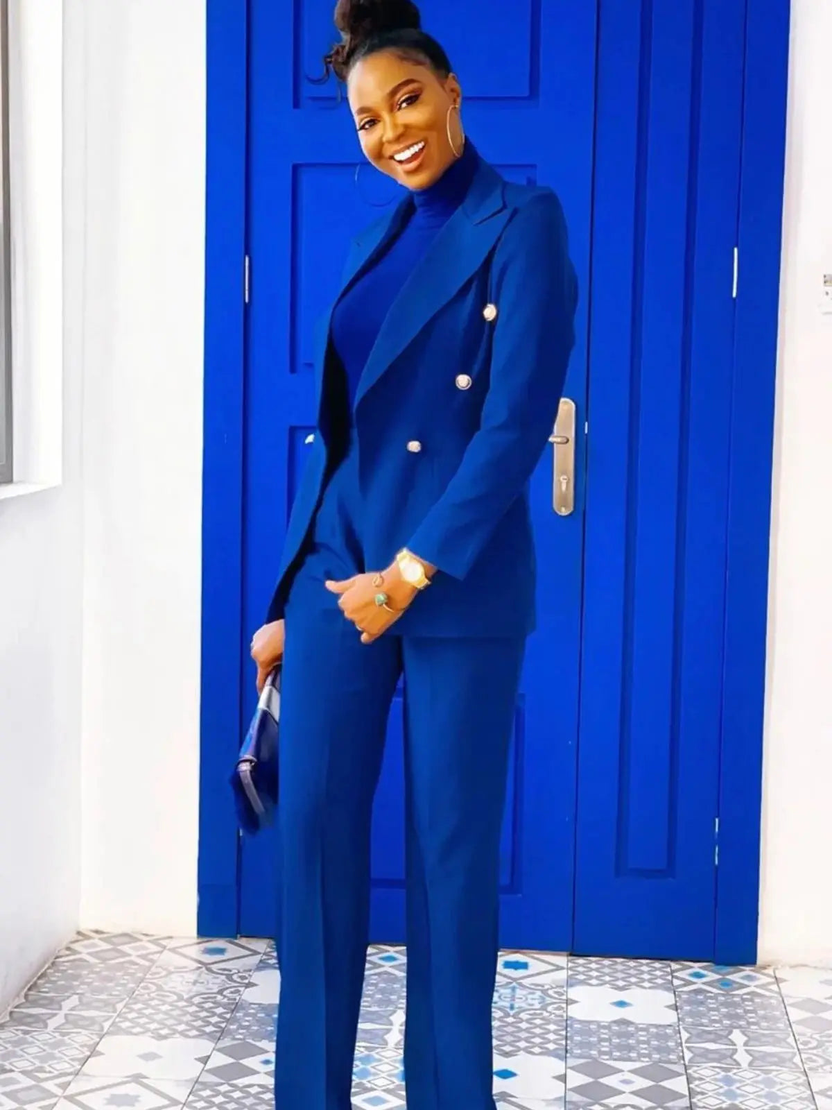 Office Lady Women Suits Dresses Peaked Lapel Blazer Slim Fit Jacket Custom Made Power Blazer 2 Pieces