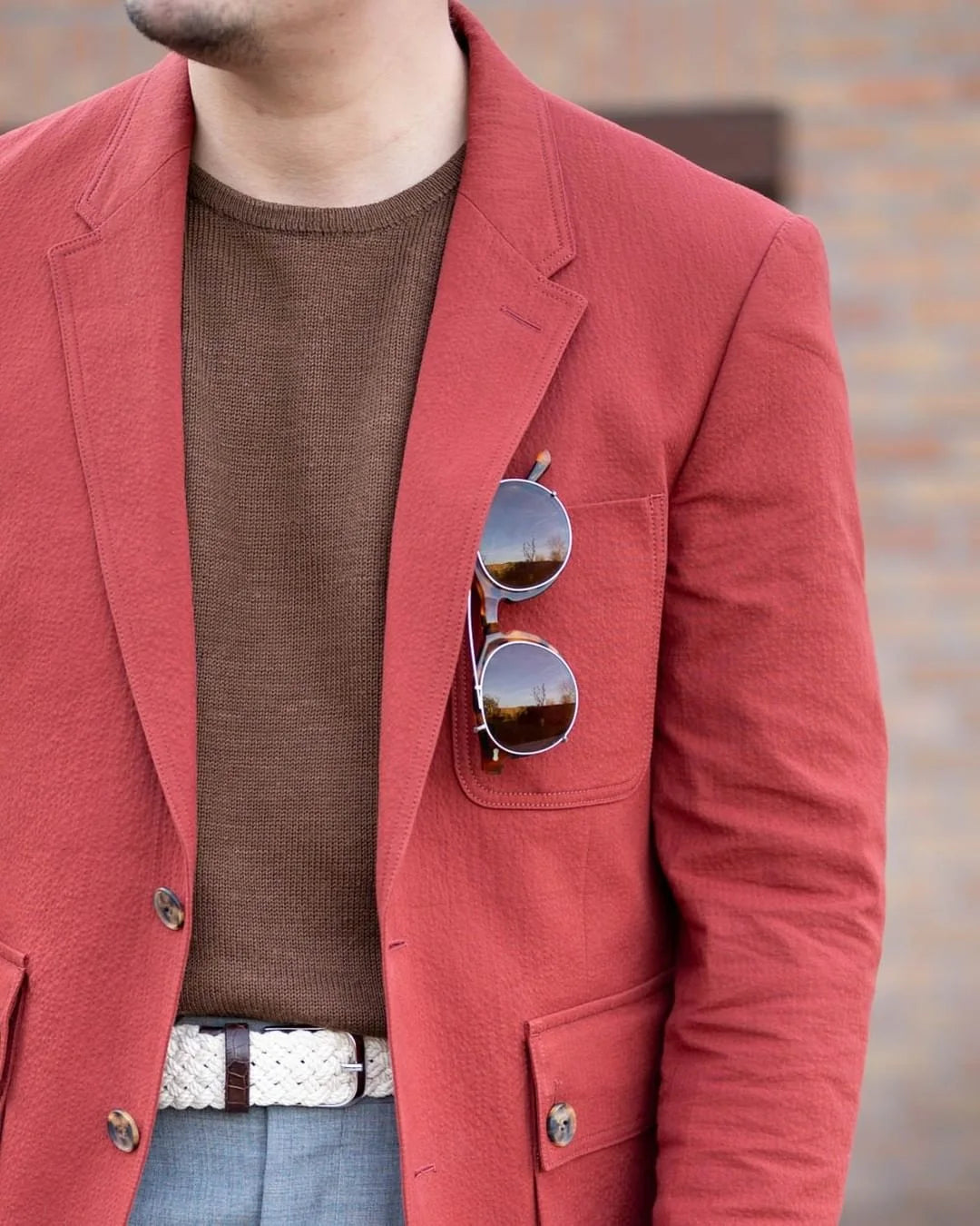 Costume rouge pour homme, smoking fin sur mesure, veste une pièce, costume de marié pour fête de mariage