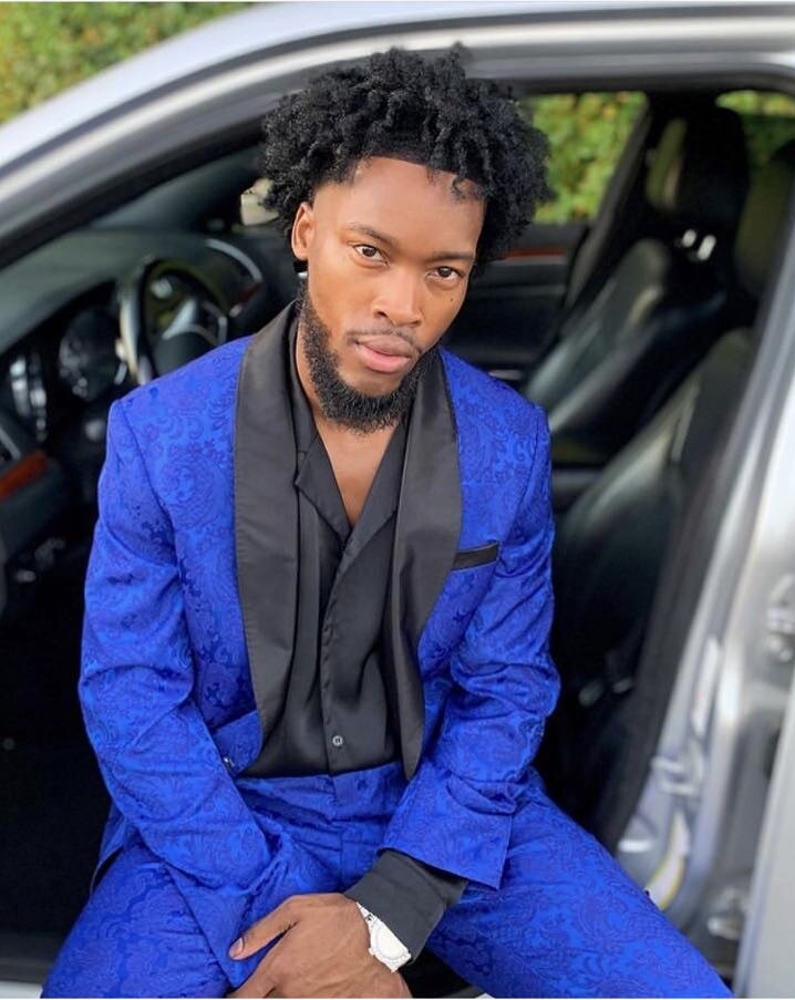 Royal Blue Checked Men Suits Costume Homme Mariage Slim Fit Terno Blazer 2 Pieces Prom Party Groom