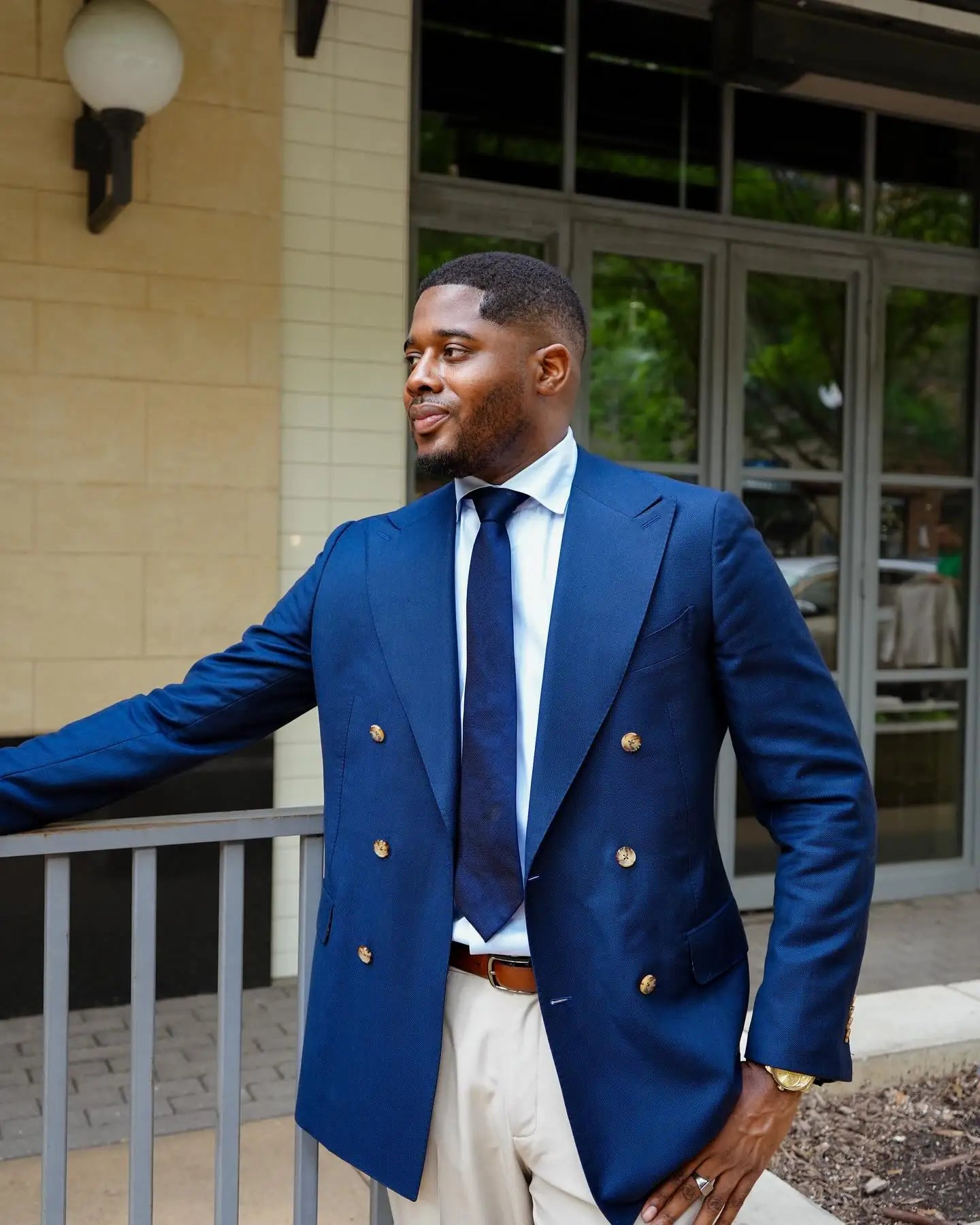 Royal Blue Men's Suit Plus Size Male Blazer Sets Prom Tuxedos Double Breasted Wedding Groom Wear Only Single Jacket